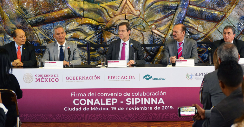 Firman CONALEP y SIPINNA convenio de colaboración para la protección y promoción de los derechos humanos de los adolescentes Firman CONALEP y SIPINNA convenio de colaboración para la protección y promoción de los derechos humanos de los adolescentes